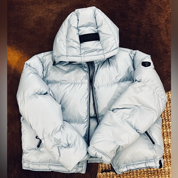 RUDSAK Jackets & Blazers - Rudsak MAE Down Puffer, Bleu Gele (Ice Blue)